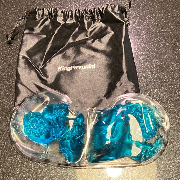 king povonino Accessories - Blue Gel Face Mask